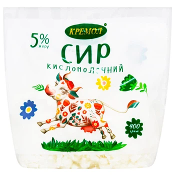 Сир кисломолочний 5% Кремол 400 г (21465224)
