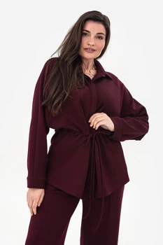 Блуза SILVA бордова 4XL/5XL (3044132)
