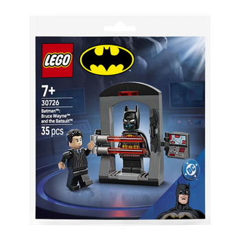 Конструктор Lego Фигурка Брюс Уэйн и Костюм Бэтмена Paper Bag Batman 30726