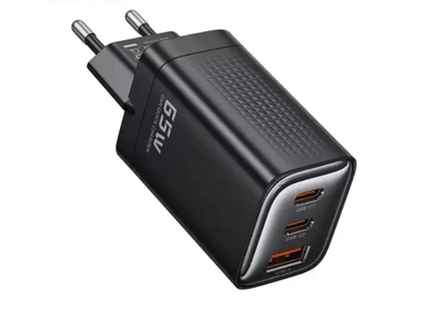 Зарядное устройство для Toocki 65W GaN Charger USB Type C QC4.0 PD3.0 SCP
