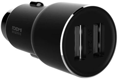Автомобильный зарядный Xiaomi RoidMi BFQ04RM + FM-трансмиттер (Black)
