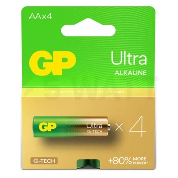 Батарейка GP LR6/AA ULtra Alkaline (4шт) (4891199027598)