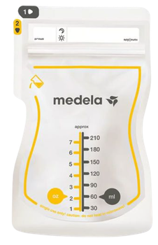 Torebki Medela do przechowywania pokarmu 50 x 210 ml (7610472880227)