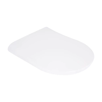 Qtap Сидіння для унітаза (Robin 490, Scorpio 490) 430x363x60 мм, White, з мікроліфтом, Slim Duroplast, MagLock QTSC179W48915 QTAP QTSC179W48915