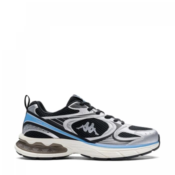 Чоловічі кросівки Kappa Leading Direction 6906 Silver/Black/Sky Blue 43 Чорний K0GW5MC18CE-171