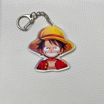 Акриловий Брелок One Piece (Ван Піс) — Манкі Д. Луффі