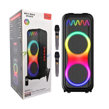 RGB портативная колонка 100 Вт с 2 микрофонами JBL PartyBox акустическая система SING-E ZQS10212