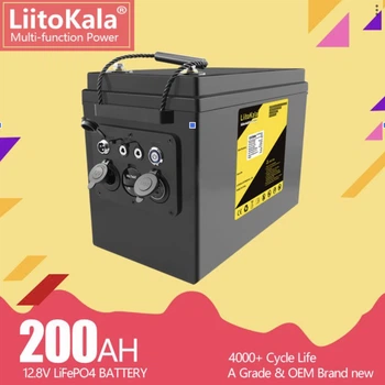 Аккумулятор LiitoKala LiFePO4 DC-12V200Ah+LCD