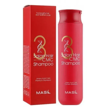 Шампунь Masil 3 Salon Hair CMC, 300 мл — професійний відновлюючий догляд та реконструкція волосся