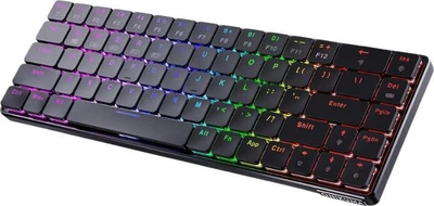 Бездротова механічна клавіатура Onikuma G-19 з RGB підсвіткою та Bluetooth для ПК та ноутбуку Чорний