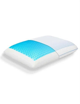 Подушка ортопедична Ergo Foam з ефектом охолодження 60x40x13 см. Evva Gel