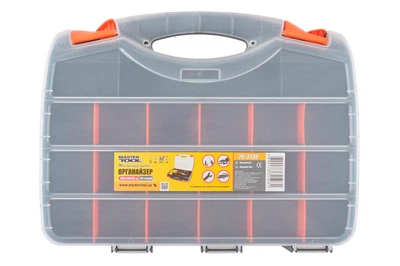 Органайзер Mastertool 15" 2-в-1 380 х 290 х 80 мм