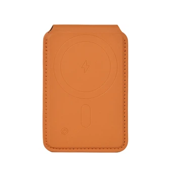 Картхолдер на MagSafe WIWU Mag Wallet FM MW-005 Brown (6977703650495)
