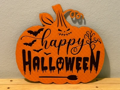 Декорація на Хелловін гарбуз Happy Halloween. Aivory