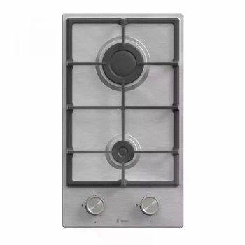 Газова варильна поверхня Domino Perfelli PERLA M32C INOX, нержавіюча сталь, робоча поверхня на кухню на 2 конфорки