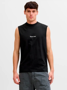 Майка чоловіча Jack & Jones 12292009 L Black (5715828123910)