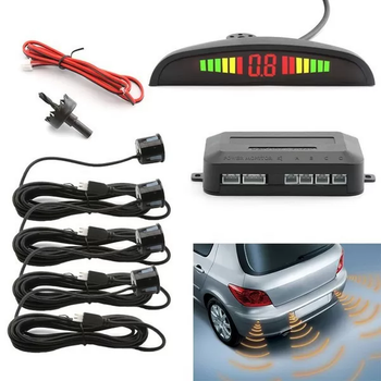 Паркувальна система Assistant Parking Sensor 4903 на 4 датчики чорна