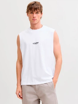 Майка чоловіча Jack & Jones 12288001 M White (5715830434585)