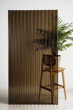 Поликарбонат бронзовый гофрированный Polystyle 2 м × 1,03 м