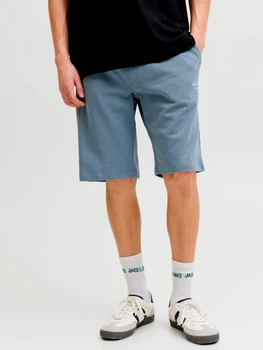 Шорты хлопковые короткие мужские Jack & Jones 12288638 M Blue Mirage (5715830448407)