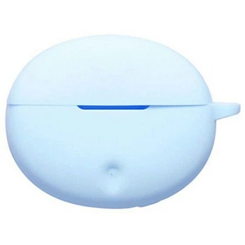 Защитный чехол Deexe Silicone Sleeve для Oppo Enco Air 5 Pro - Sky Blue