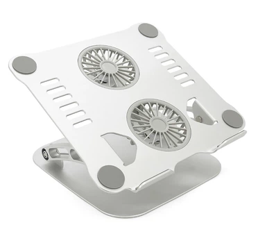 Подставка для ноутбука планшета Voltronic YTV4 Silver, 2xFan, Type-C