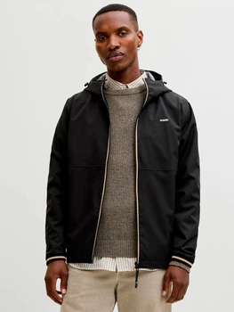 Вітровка чоловіча Jack & Jones 12291908 XL Black Beauty (5715868672669)