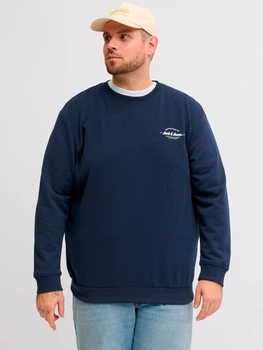 Світшот чоловічий Jack & Jones 12294479 5XL Navy Blazer (5715831574938)