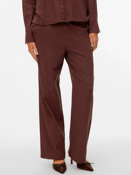 Штани жіночі Vero Moda 10333796 M Chocolate (5715833047058)