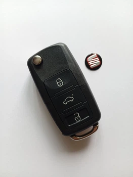 Корпус выкидного ключа для SEAT Ibiza Leon Galakeys 3 кнопки Без лезвия (22-12)