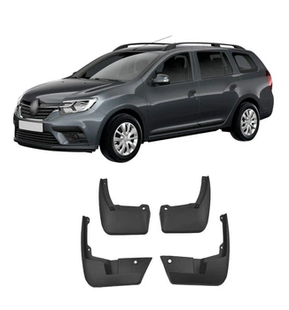 Брызговики MGC Renault Logan 2 MCV ll Рено Логан 2013-2022 г. в. комплект 4 шт 7717274244, 8201313092, 8201212479