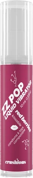 Рідкий вібратор Crushious ZZ Pop Liquid Vibrator Red Berries з ароматом червоних ягід 10 мл (7403254156968)