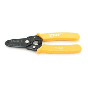 Инструмент для зачистки кабеля 7-1 Stripper YTH-5023, yellow, AWG30-20 Voltronic YT-CaSt7-1-YTH-5023