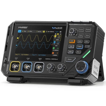 Цифровий осцилограф з мультиметром FNIRSI 2D15P 3 в 1 (100MHz, 500MSa/s, 2CH)