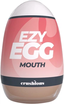 Интимный мастурбатор CRUSHIOUS Ezy Egg Oral 8.7х5.6 см (7403254162037)