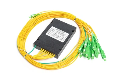 Оптичний дільник Optolink PLC (ABS) 1x4-SC/АPC-2,0 мм-1,0 м (G.657A)