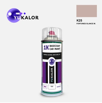 Фарба автомобільна аерозольна YUKALOR LYNK AND CO K25 fortunes glance m 2024 2025 400 мл