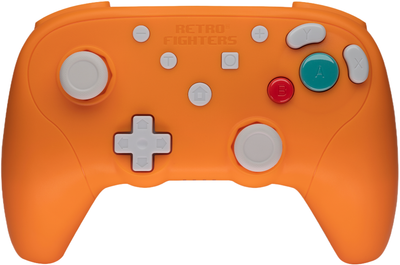Kontroler bezprzewodowy Retro Fighters BattlerGC Pro Bluetooth Controller Orange (850046080050)