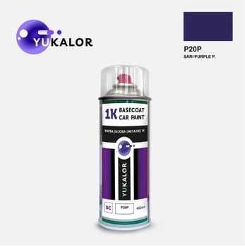 Фарба автомобільна аерозольна YUKALOR HONDA MOTORCYCLE P20P sari purple p 400 мл