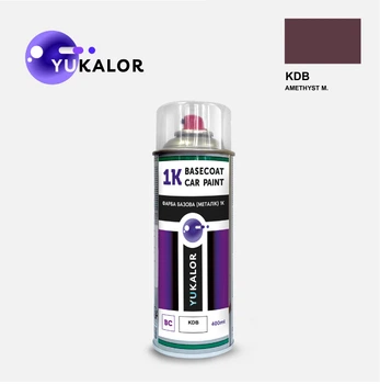 Фарба автомобільна аерозольна YUKALOR ROEWE KDB amethyst m 1979 1980 400 мл