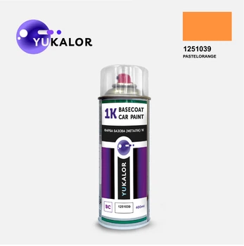 Фарба автомобільна аерозольна YUKALOR DAF 1251039 pastelorange 1993 400 мл