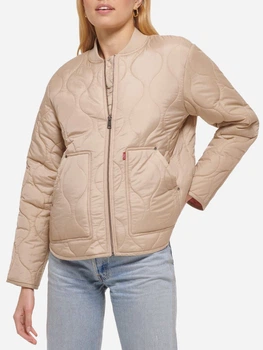 Бомбер жіночий Levi's 132786699 XS Бежевий (1159859015)