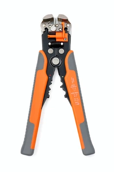 Автоматичний 3-в-1 стрипер для зняття ізоляції дротів — професійні багатофункційні кліщі електрика Померанчевий