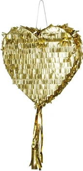 Piniata składana PartyDeco Serce Love 36 x 32 x 10 cm (5904555039698)