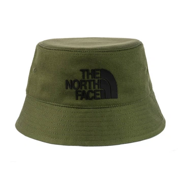 Модная молодежная панама "The north face" Темный хаки