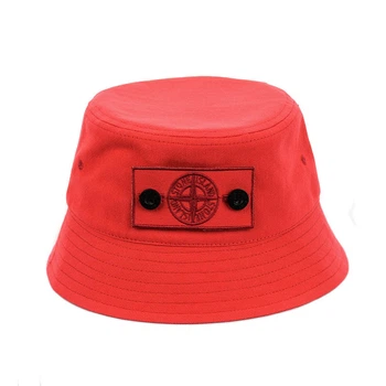 Молодежная панама с патчем "Stone Island" Красный
