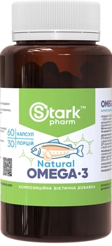 Омега Stark Pharm Natural Omega 3 60 капсул (24194) (4829888051876)
