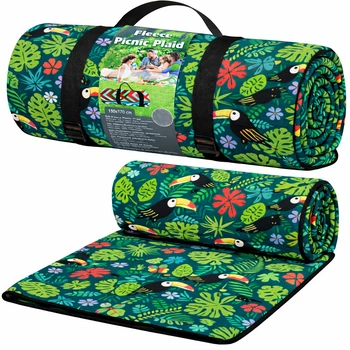Утепленный складной плед для пикника, пляжный коврик 130x170 см Bolan
