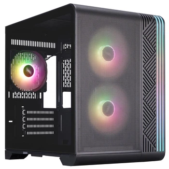 Корпус 1stPlayer VT5-BK-3F7 Black