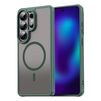 Чохол Lenuo Magnetic для Samsung Galaxy S26 Ultra Green
